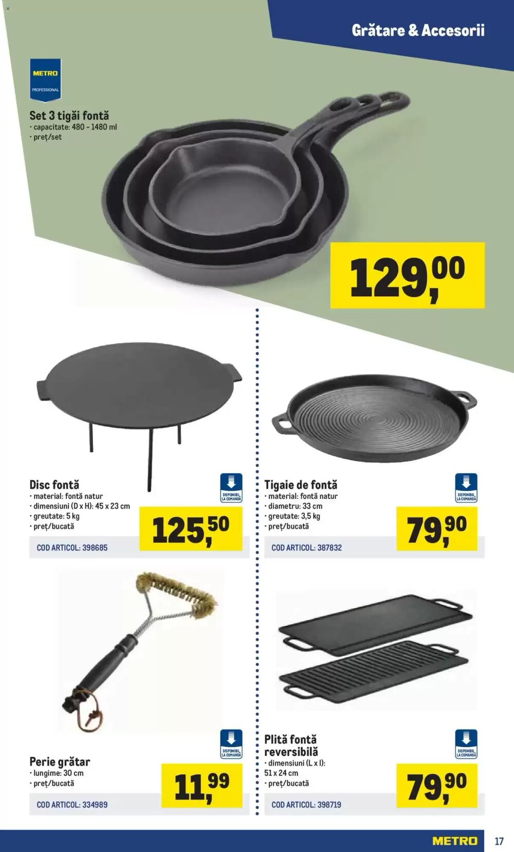 Catalogul cu oferte Metro valabil de la 15.03.2026 - Pagina 17.