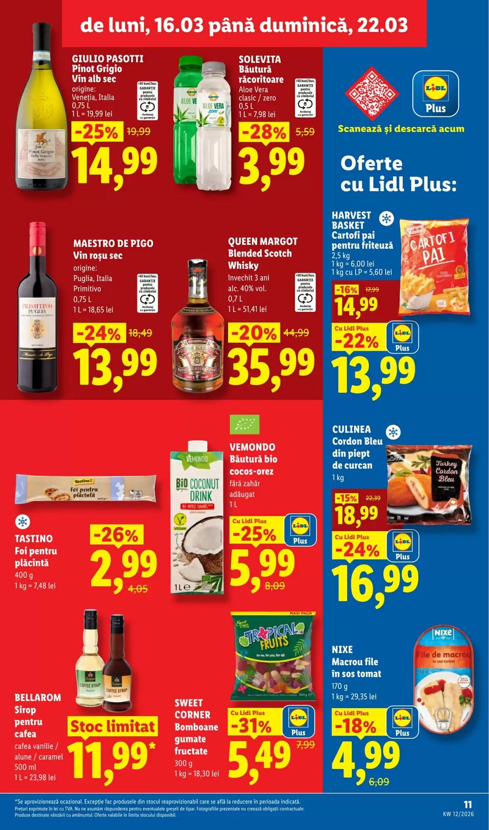 Catalogul cu oferte Lidl valabil de la 16.03.2026 - Pagina 11.