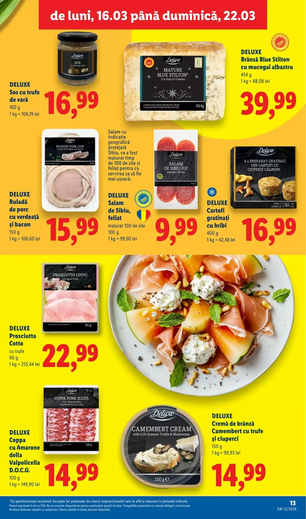 Catalogul cu oferte Lidl valabil de la 16.03.2026 - Pagina 13.