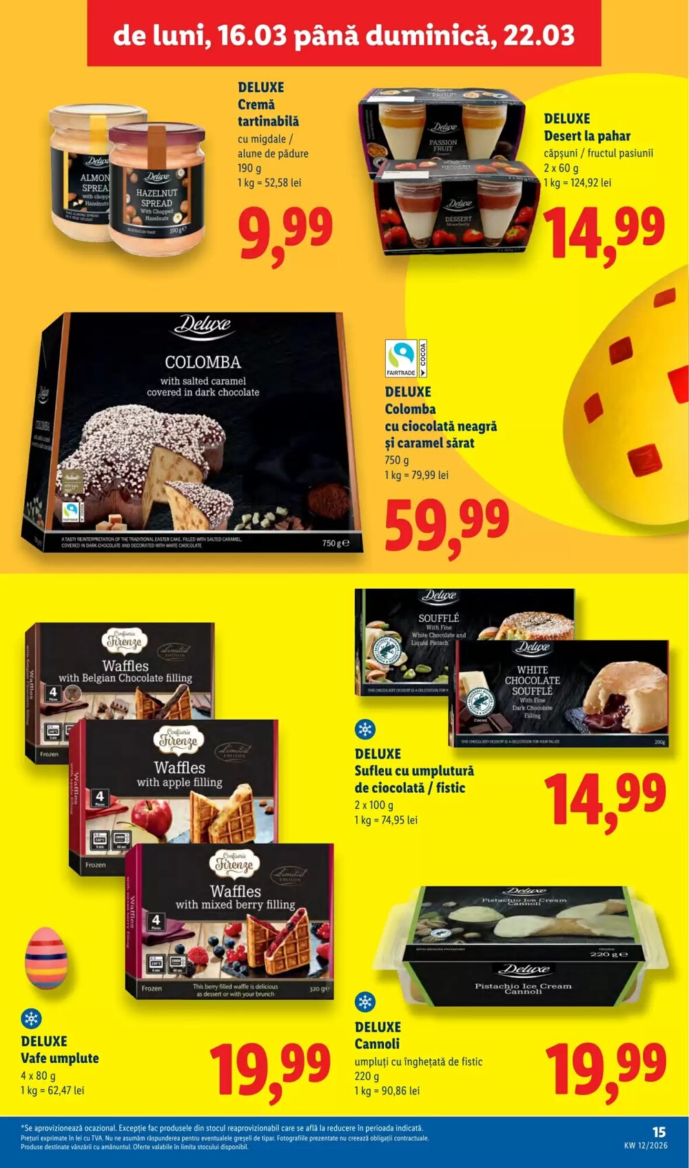 Catalogul cu oferte Lidl valabil de la 16.03.2026 - Pagina 15.