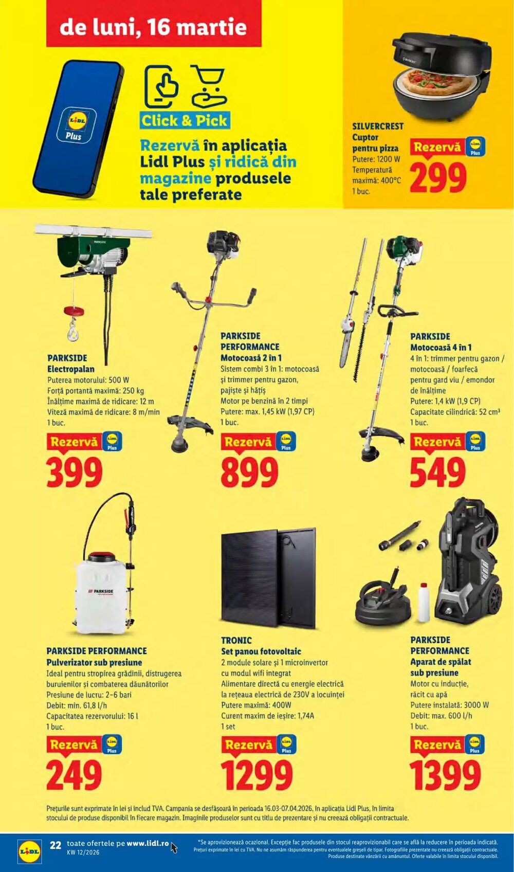 Catalogul cu oferte Lidl valabil de la 16.03.2026 - Pagina 22.