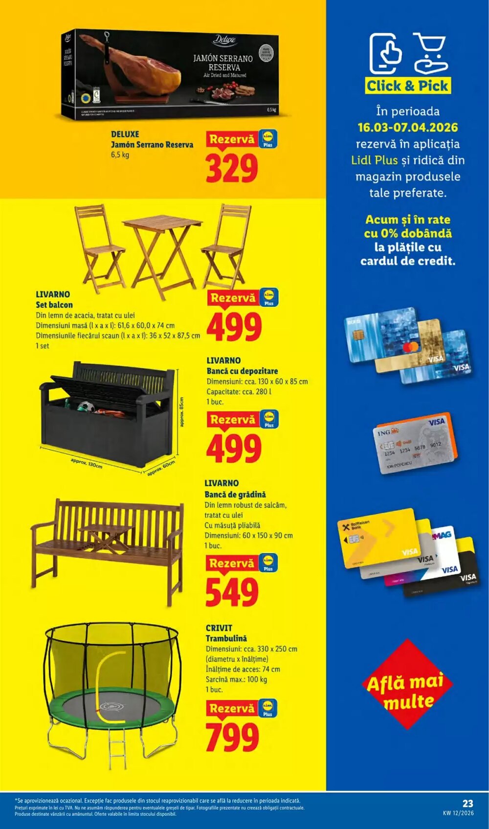 Catalogul cu oferte Lidl valabil de la 16.03.2026 - Pagina 23.