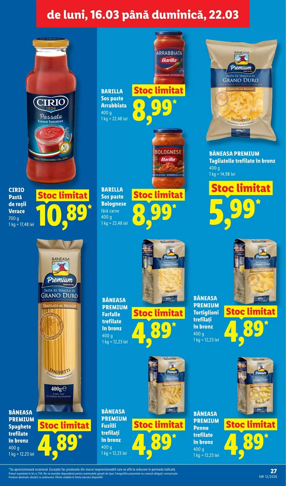 Catalogul cu oferte Lidl valabil de la 16.03.2026 - Pagina 27.