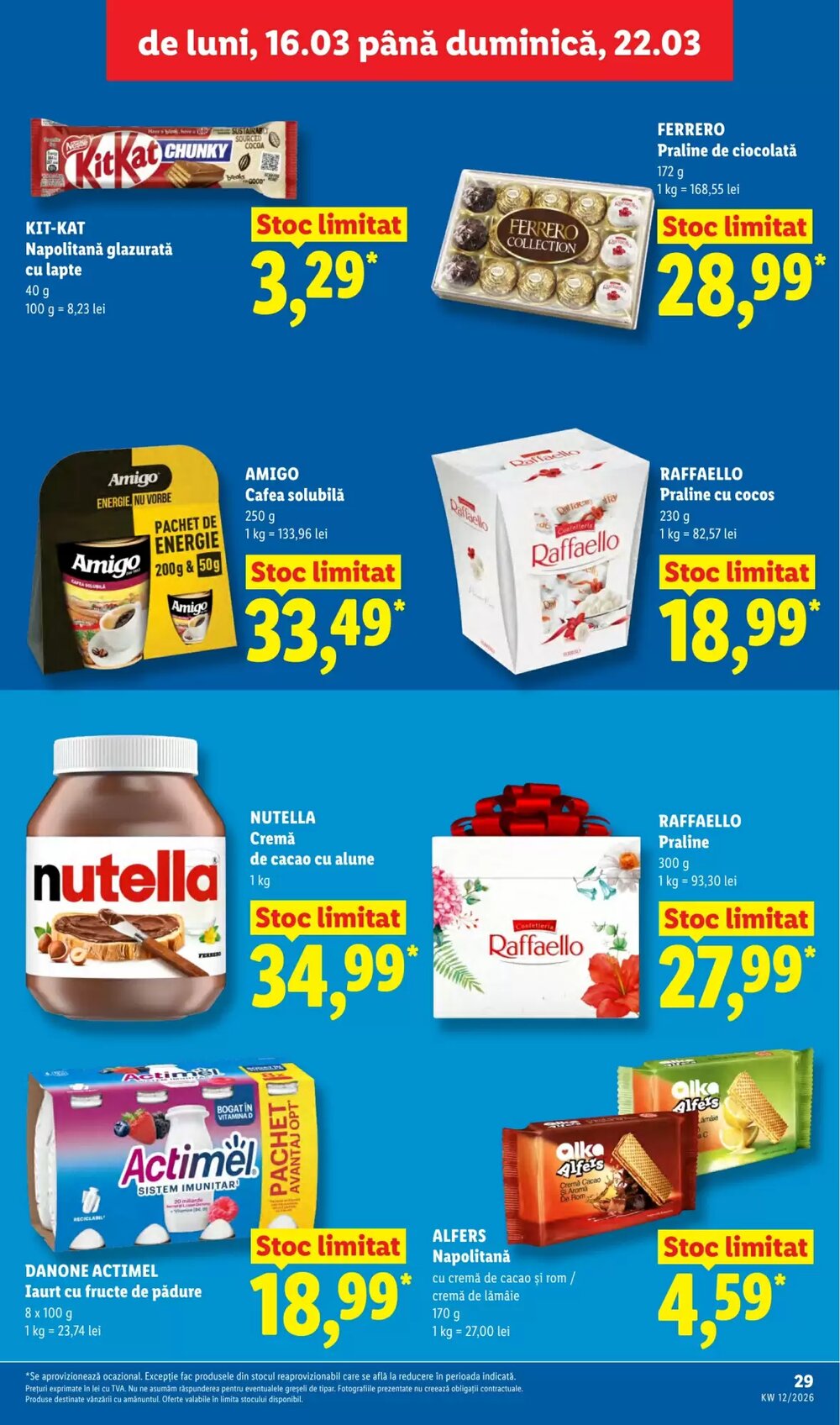 Catalogul cu oferte Lidl valabil de la 16.03.2026 - Pagina 29.