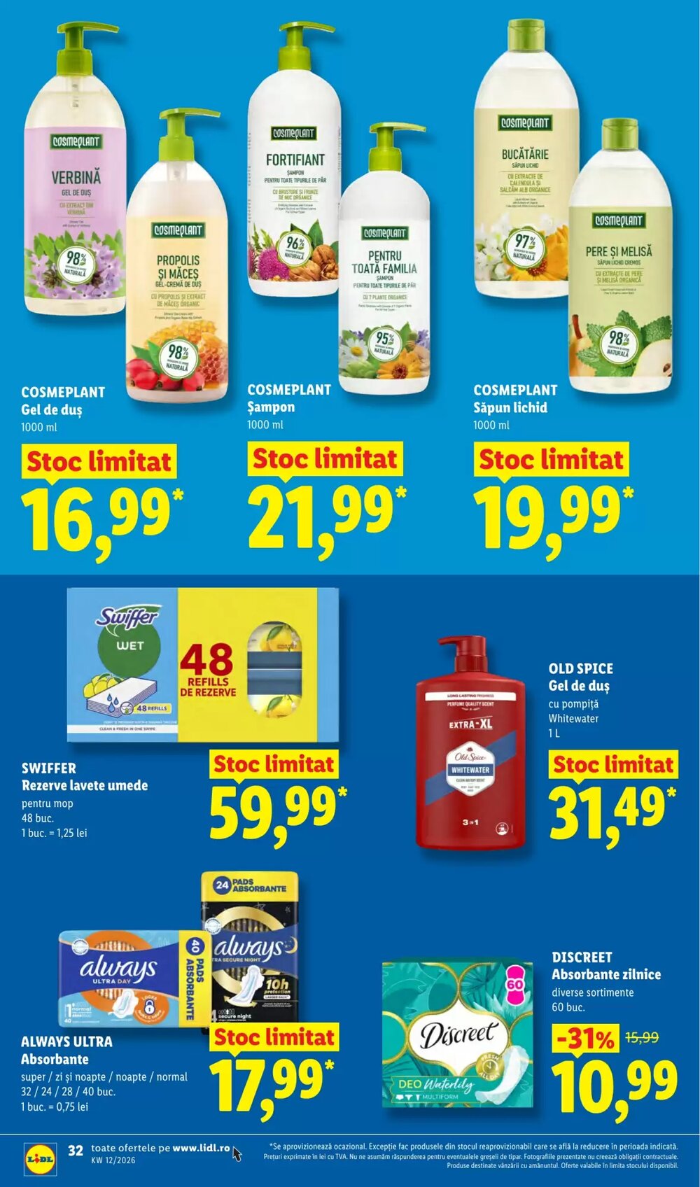 Catalogul cu oferte Lidl valabil de la 16.03.2026 - Pagina 32.