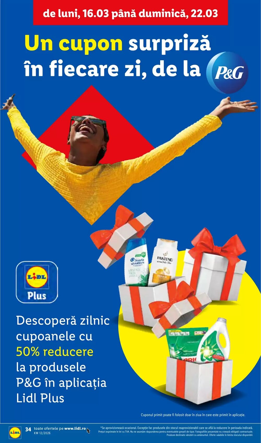 Catalogul cu oferte Lidl valabil de la 16.03.2026 - Pagina 34.