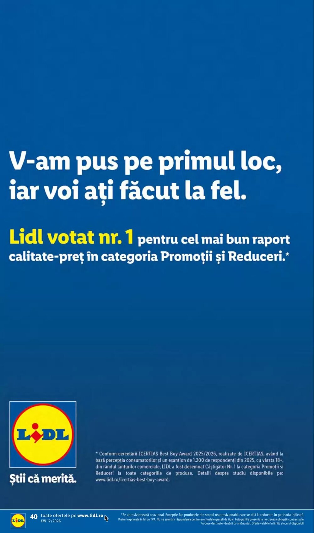 Catalogul cu oferte Lidl valabil de la 16.03.2026 - Pagina 40.