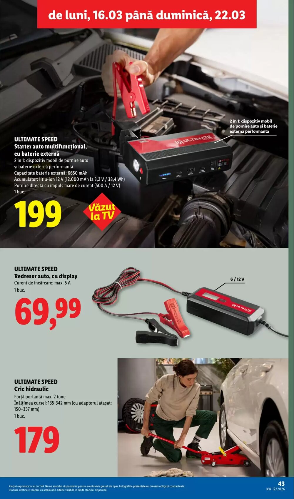 Catalogul cu oferte Lidl valabil de la 16.03.2026 - Pagina 43.