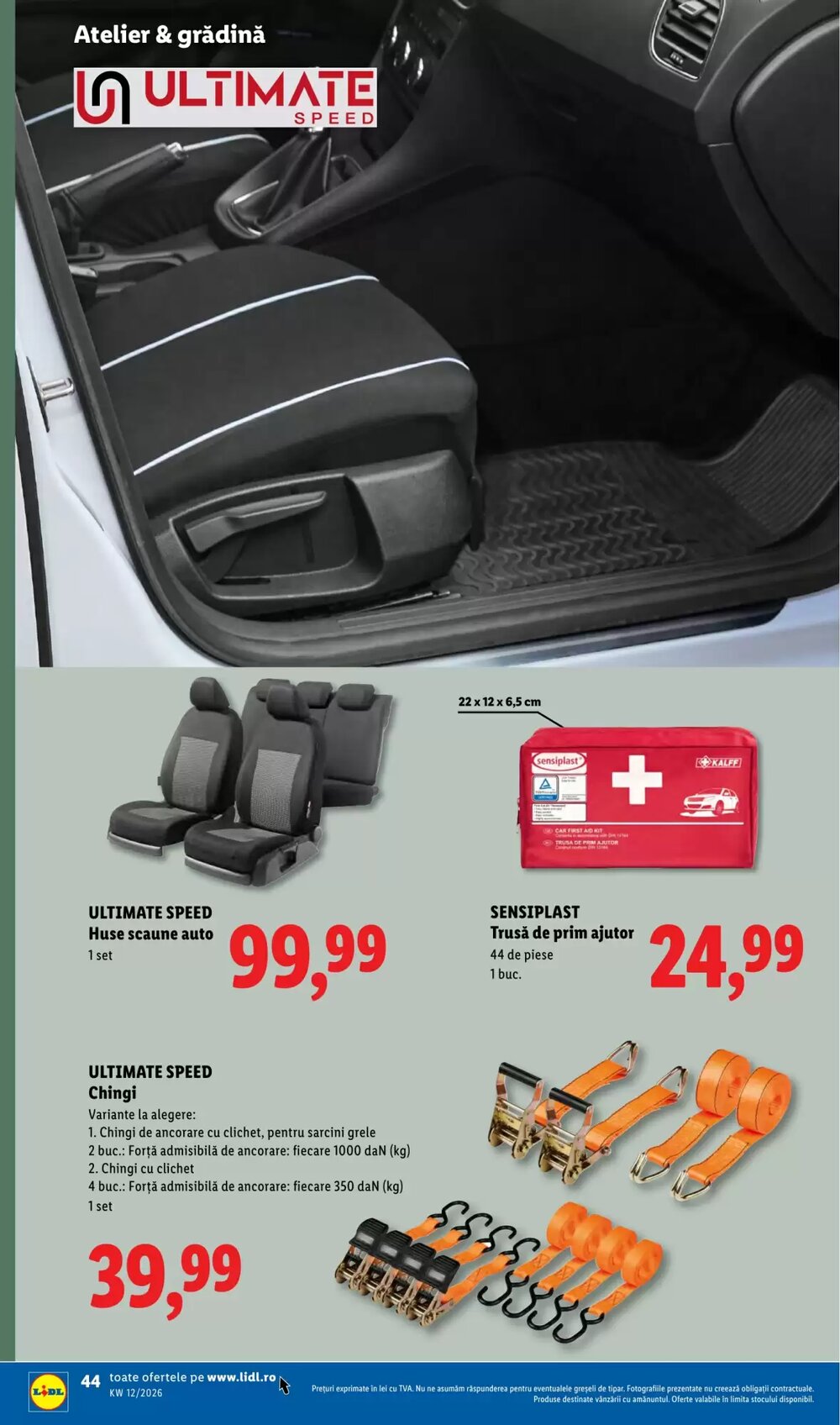 Catalogul cu oferte Lidl valabil de la 16.03.2026 - Pagina 44.