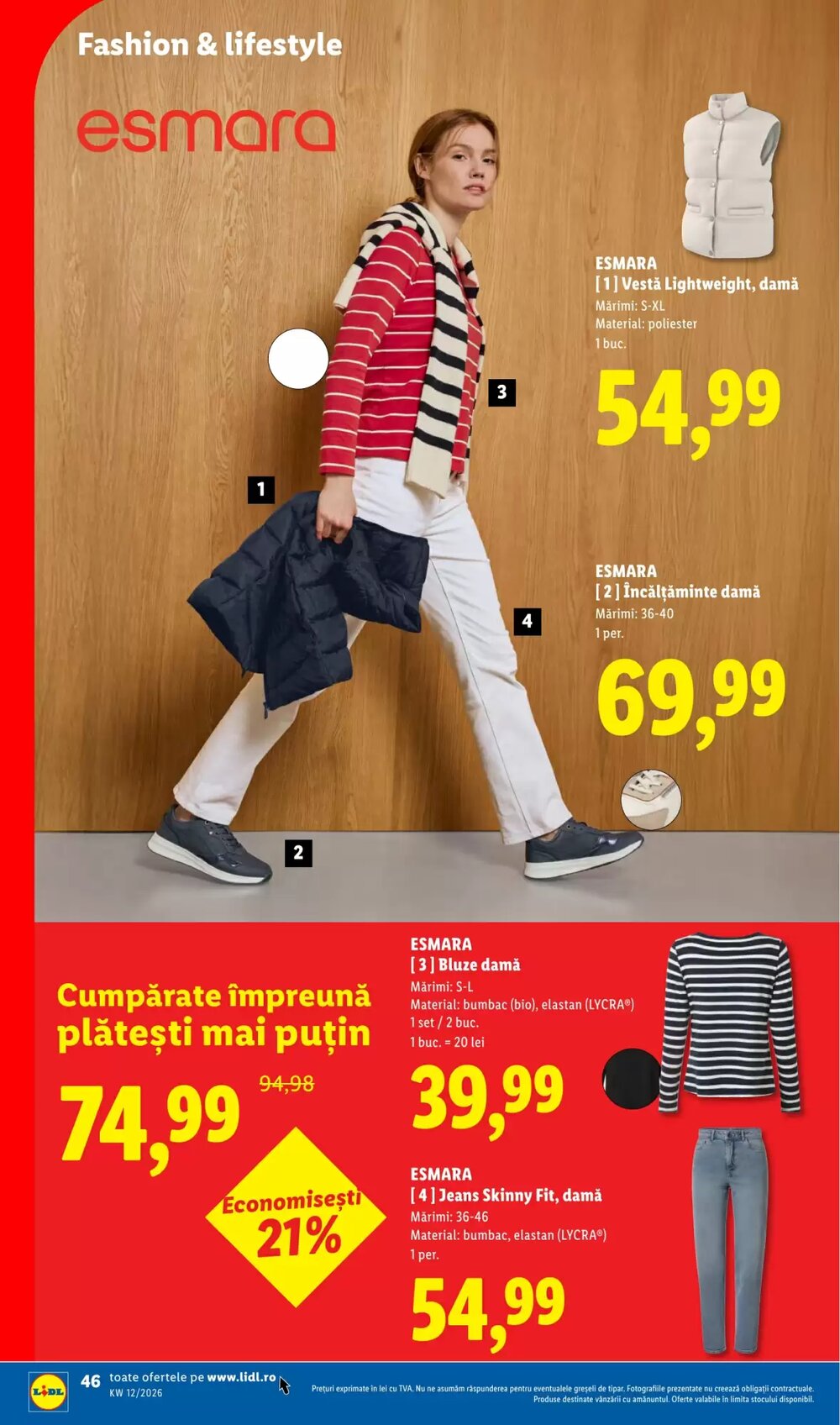 Catalogul cu oferte Lidl valabil de la 16.03.2026 - Pagina 46.