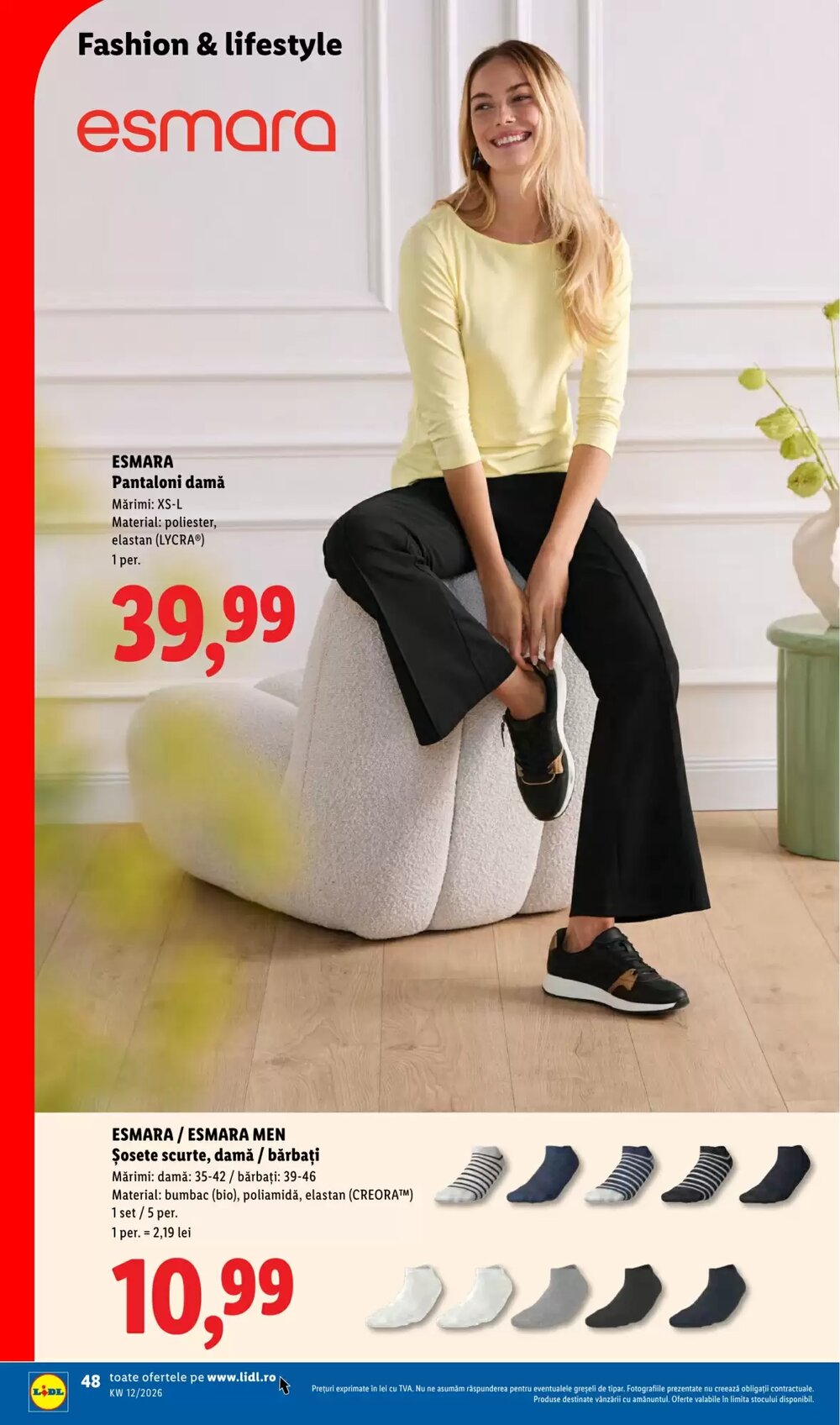 Catalogul cu oferte Lidl valabil de la 16.03.2026 - Pagina 48.