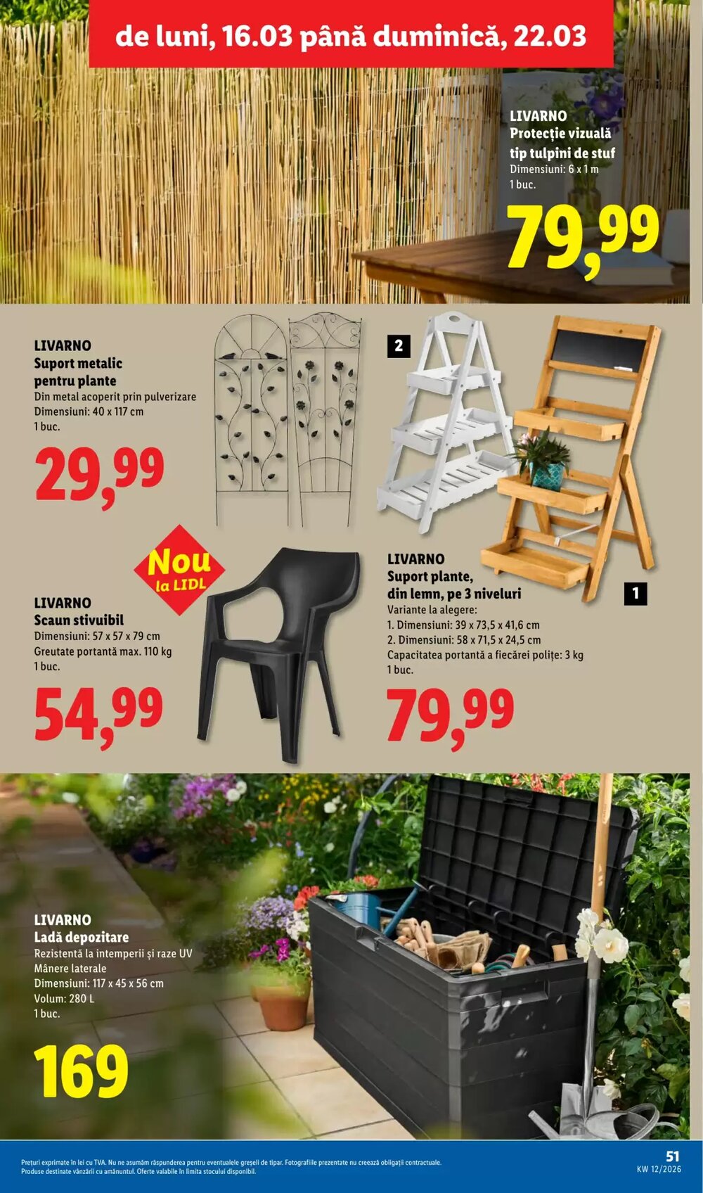 Catalogul cu oferte Lidl valabil de la 16.03.2026 - Pagina 51.