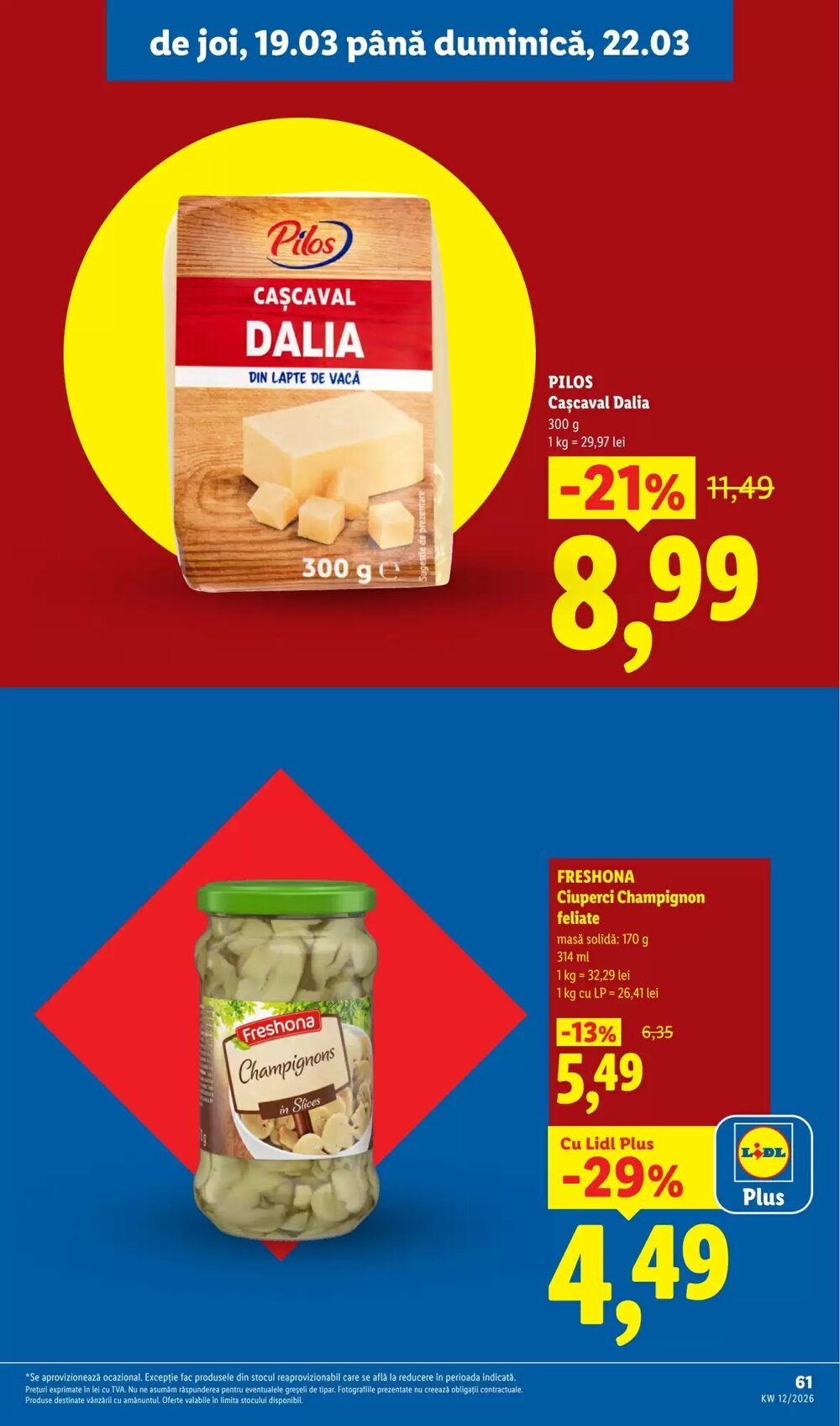Catalogul cu oferte Lidl valabil de la 16.03.2026 - Pagina 61.