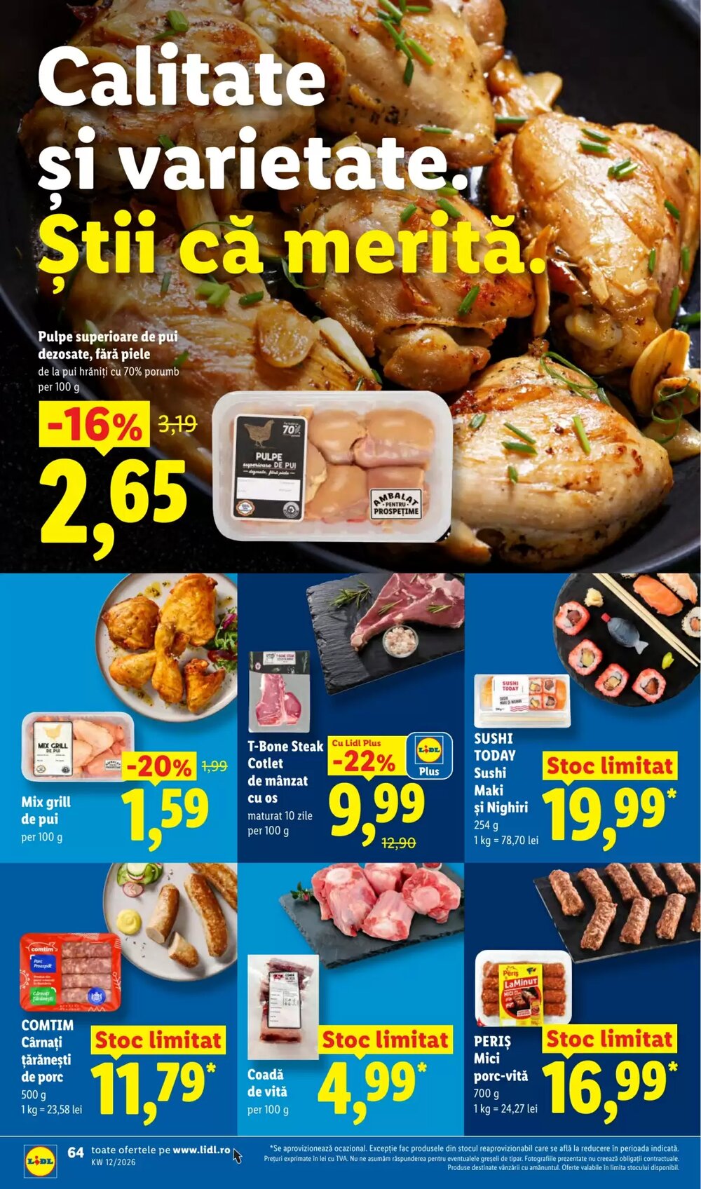 Catalogul cu oferte Lidl valabil de la 16.03.2026 - Pagina 64.