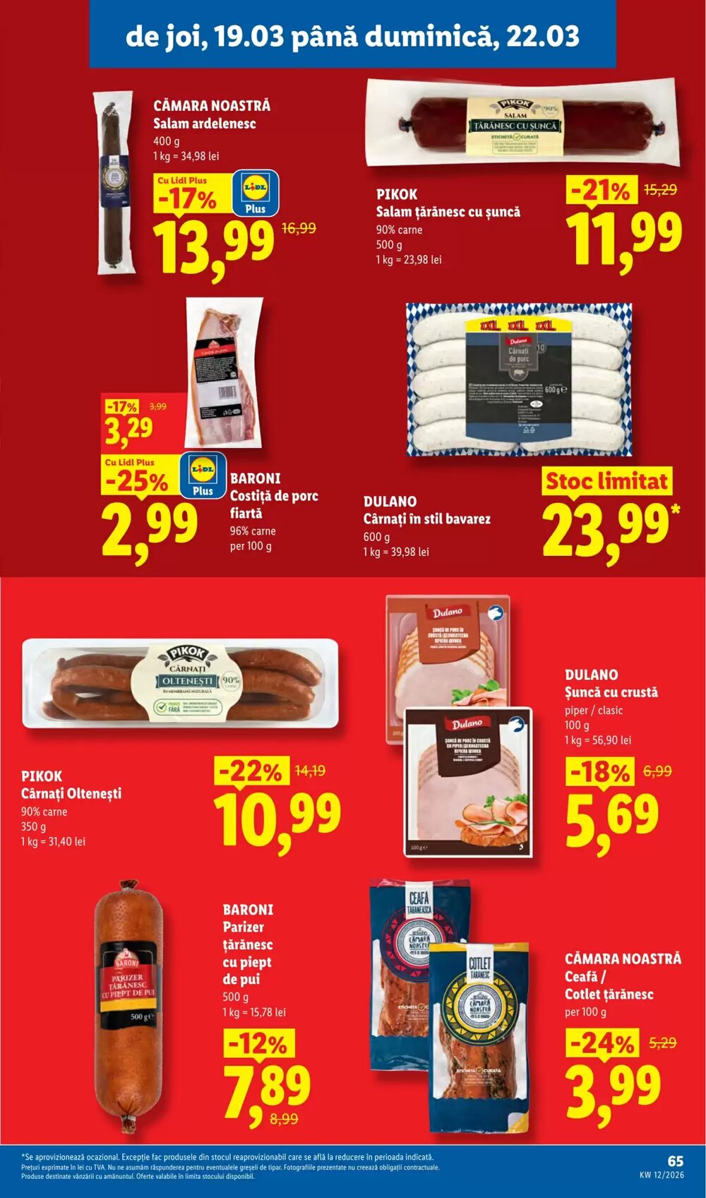 Catalogul cu oferte Lidl valabil de la 16.03.2026 - Pagina 65.