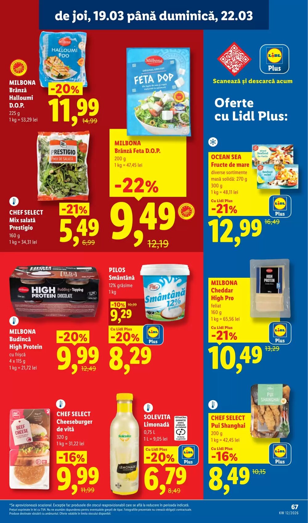 Catalogul cu oferte Lidl valabil de la 16.03.2026 - Pagina 67.