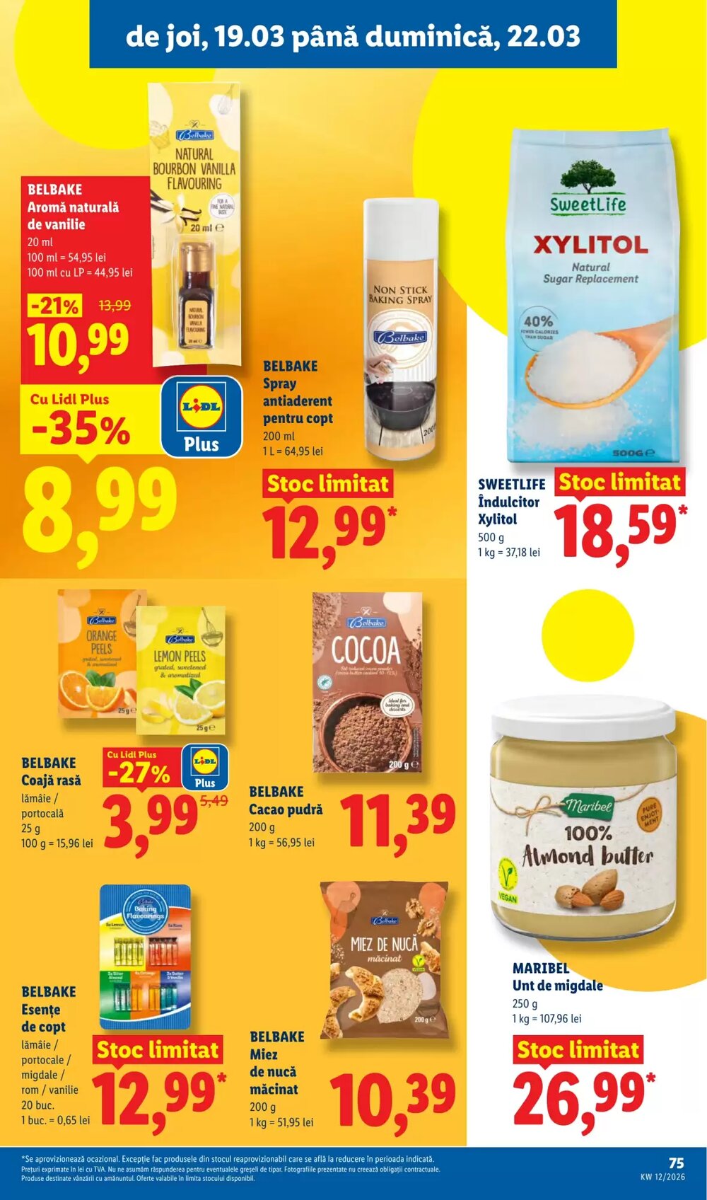 Catalogul cu oferte Lidl valabil de la 16.03.2026 - Pagina 75.