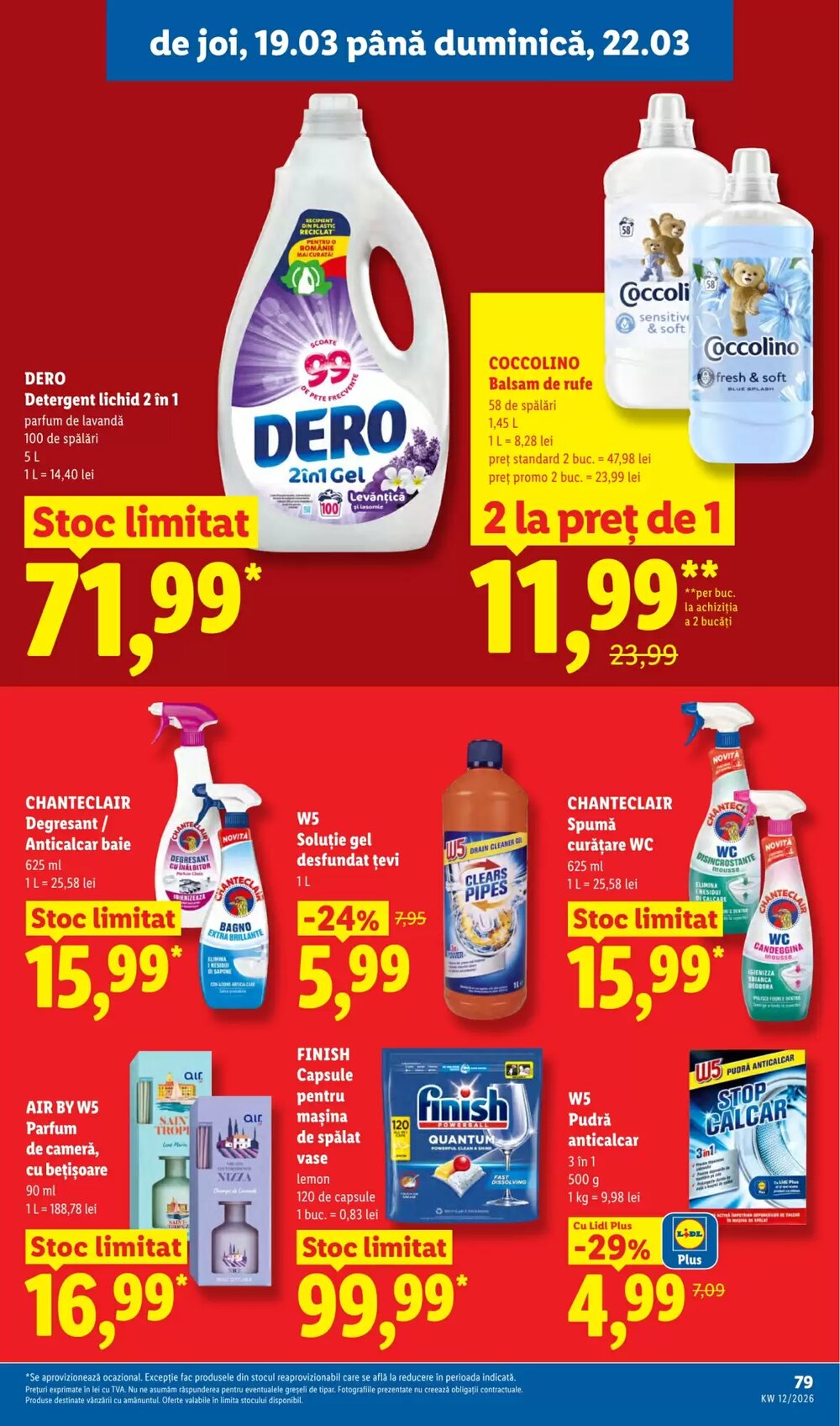 Catalogul cu oferte Lidl valabil de la 16.03.2026 - Pagina 79.
