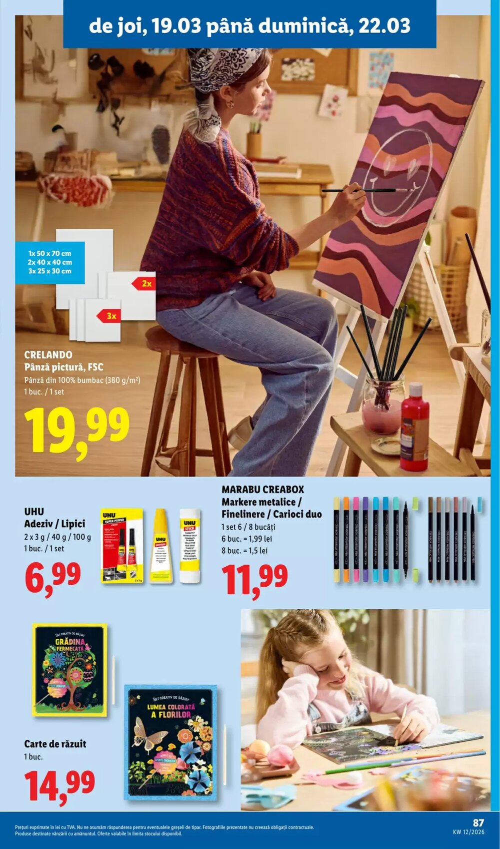 Catalogul cu oferte Lidl valabil de la 16.03.2026 - Pagina 87.