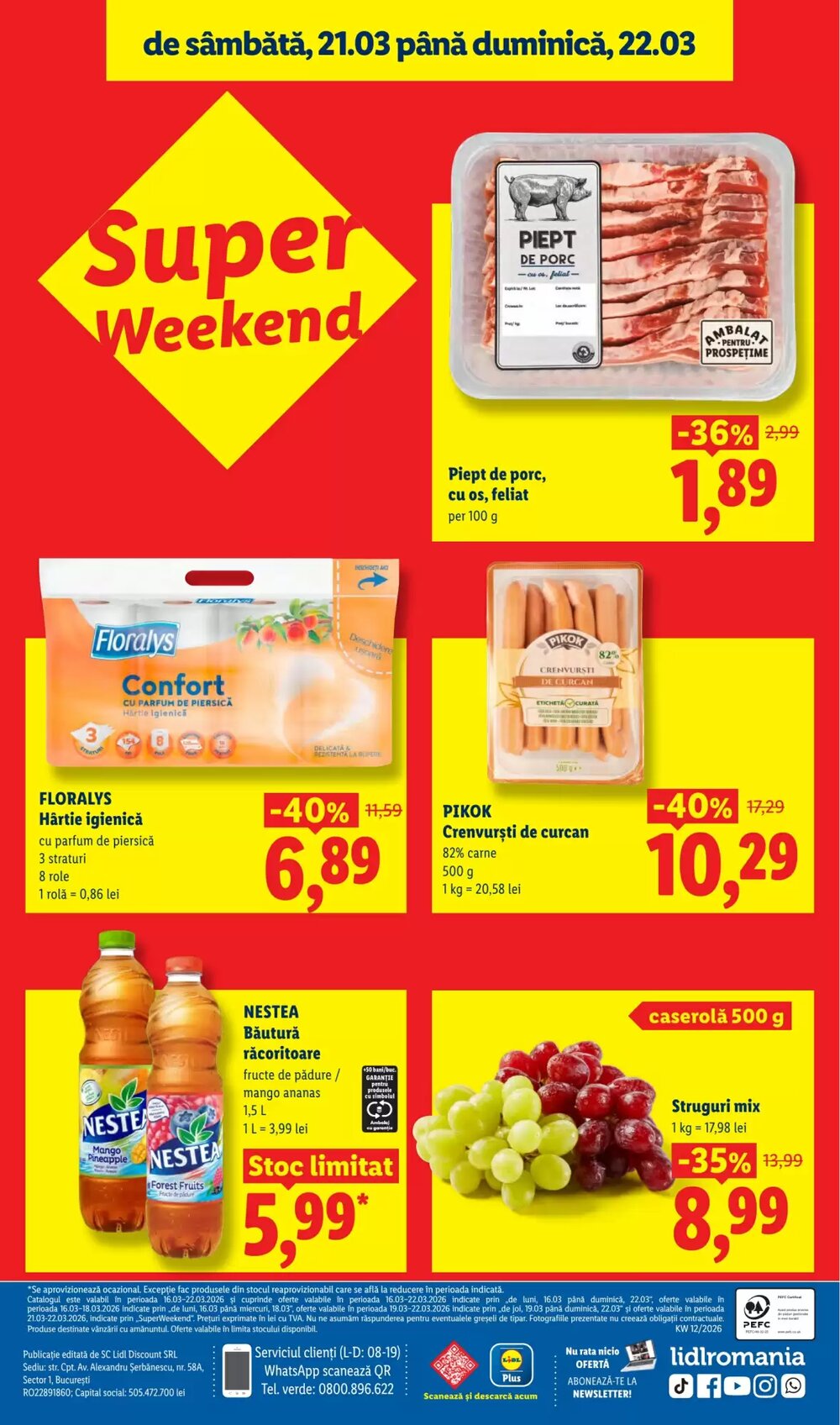 Catalogul cu oferte Lidl valabil de la 16.03.2026 - Pagina 94.