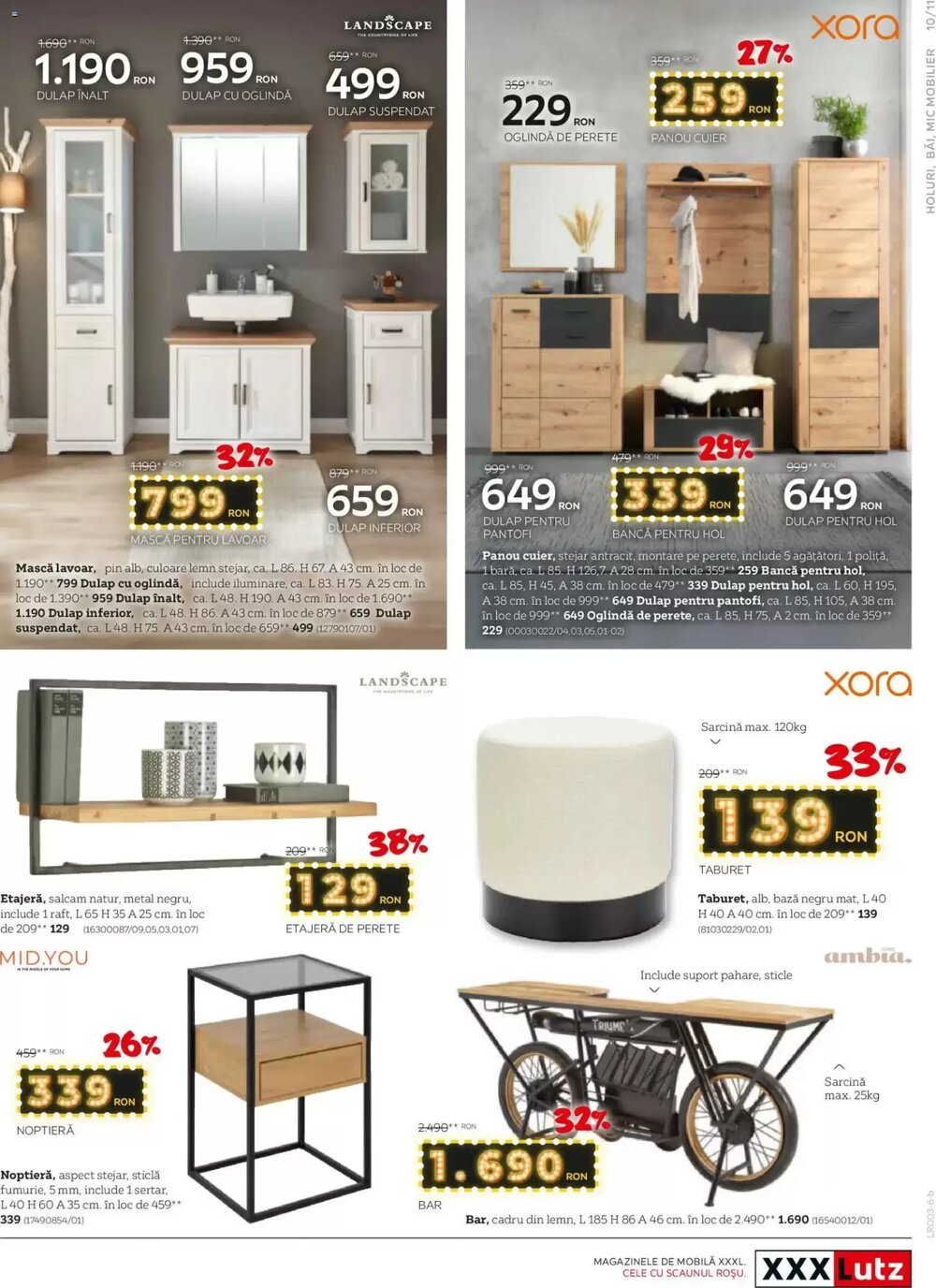 Catalogul cu oferte XXXLutz valabil de la 16.03.2026 - Pagina 11.