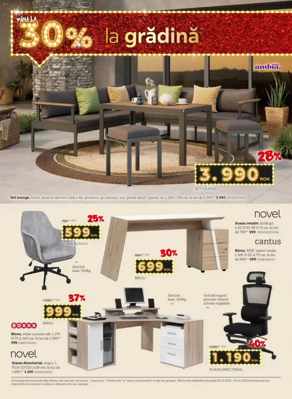 Catalogul cu oferte XXXLutz valabil de la 16.03.2026 - Pagina 12.