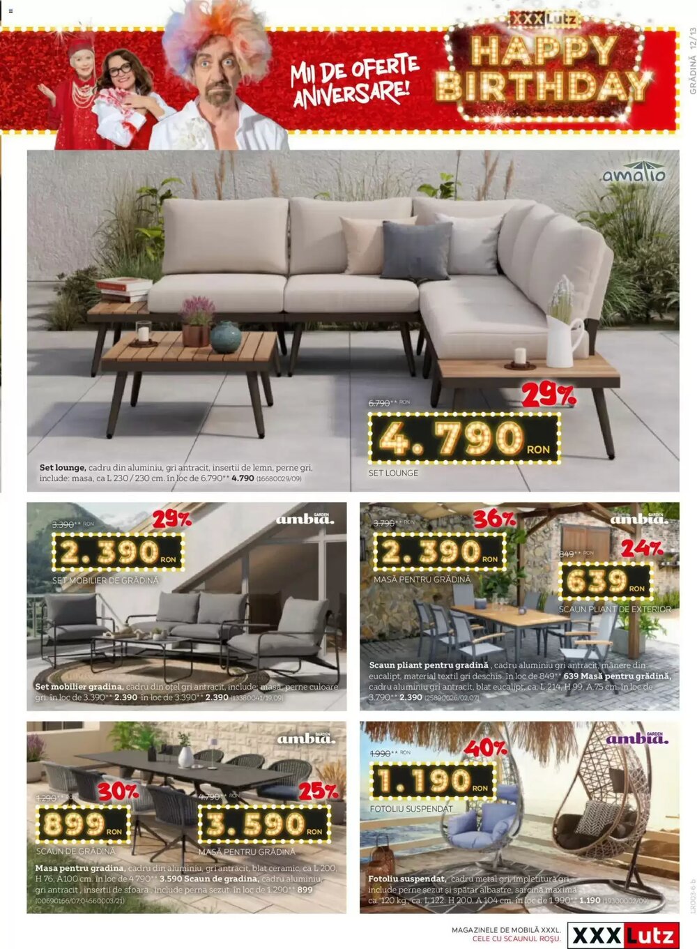Catalogul cu oferte XXXLutz valabil de la 16.03.2026 - Pagina 13.