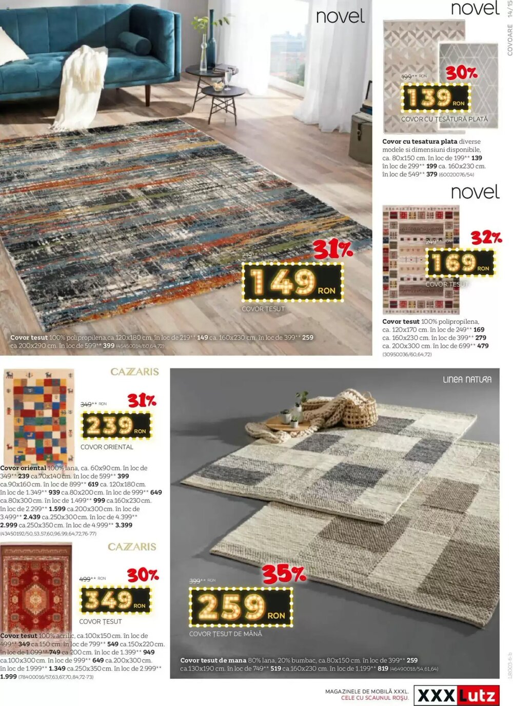 Catalogul cu oferte XXXLutz valabil de la 16.03.2026 - Pagina 15.