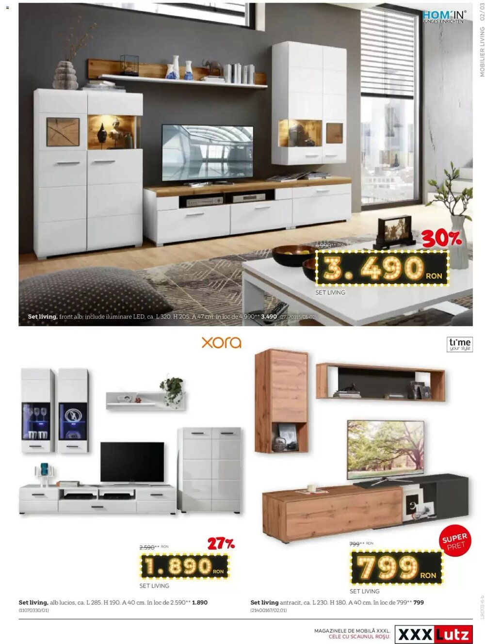 Catalogul cu oferte XXXLutz valabil de la 16.03.2026 - Pagina 3.