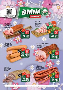 Catalogul cu oferte Diana Supermarket valabil de la 16.03.2026