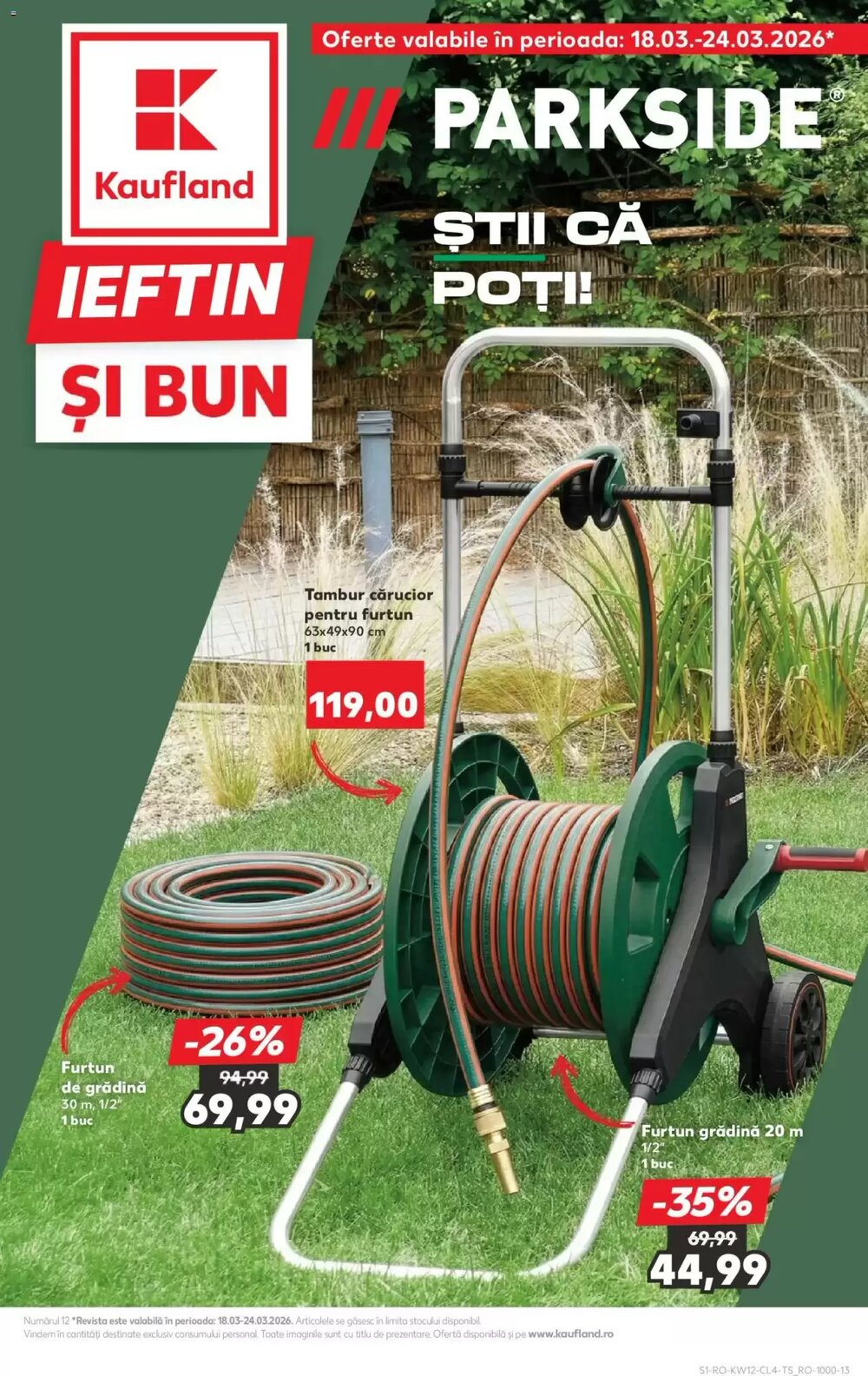Catalogul cu oferte Kaufland valabil de la 18.03.2026 - Pagina 1.