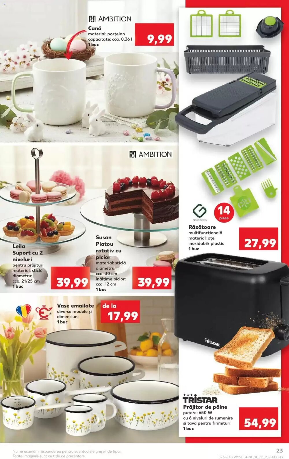 Catalogul cu oferte Kaufland valabil de la 18.03.2026 - Pagina 23.