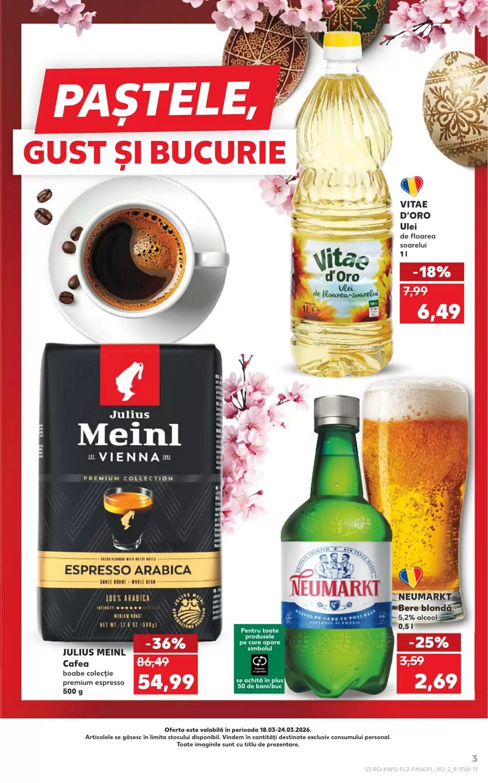 Catalogul cu oferte Kaufland valabil de la 18.03.2026 - Pagina 3.