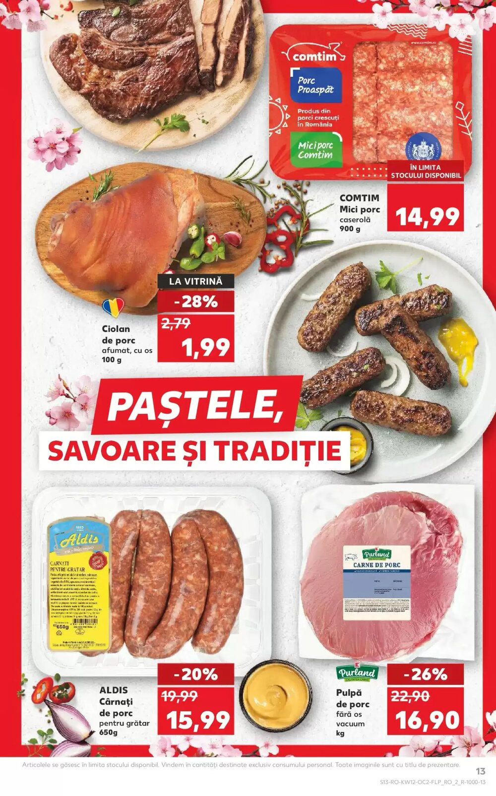 Catalogul cu oferte Kaufland valabil de la 18.03.2026 - Pagina 13.