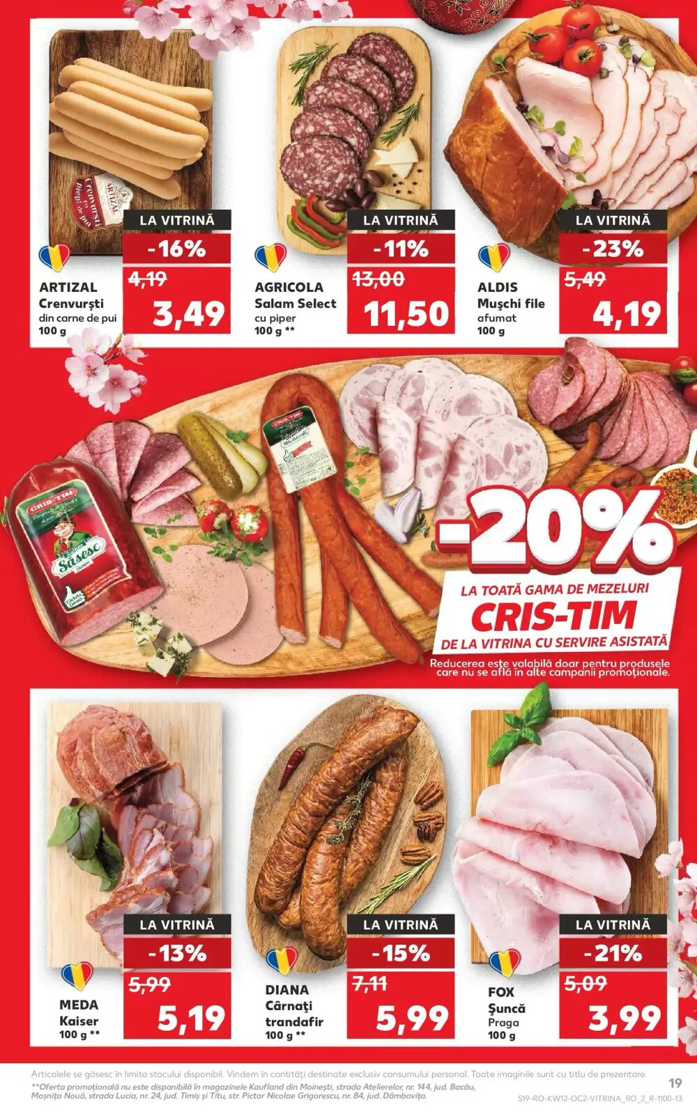 Catalogul cu oferte Kaufland valabil de la 18.03.2026 - Pagina 19.