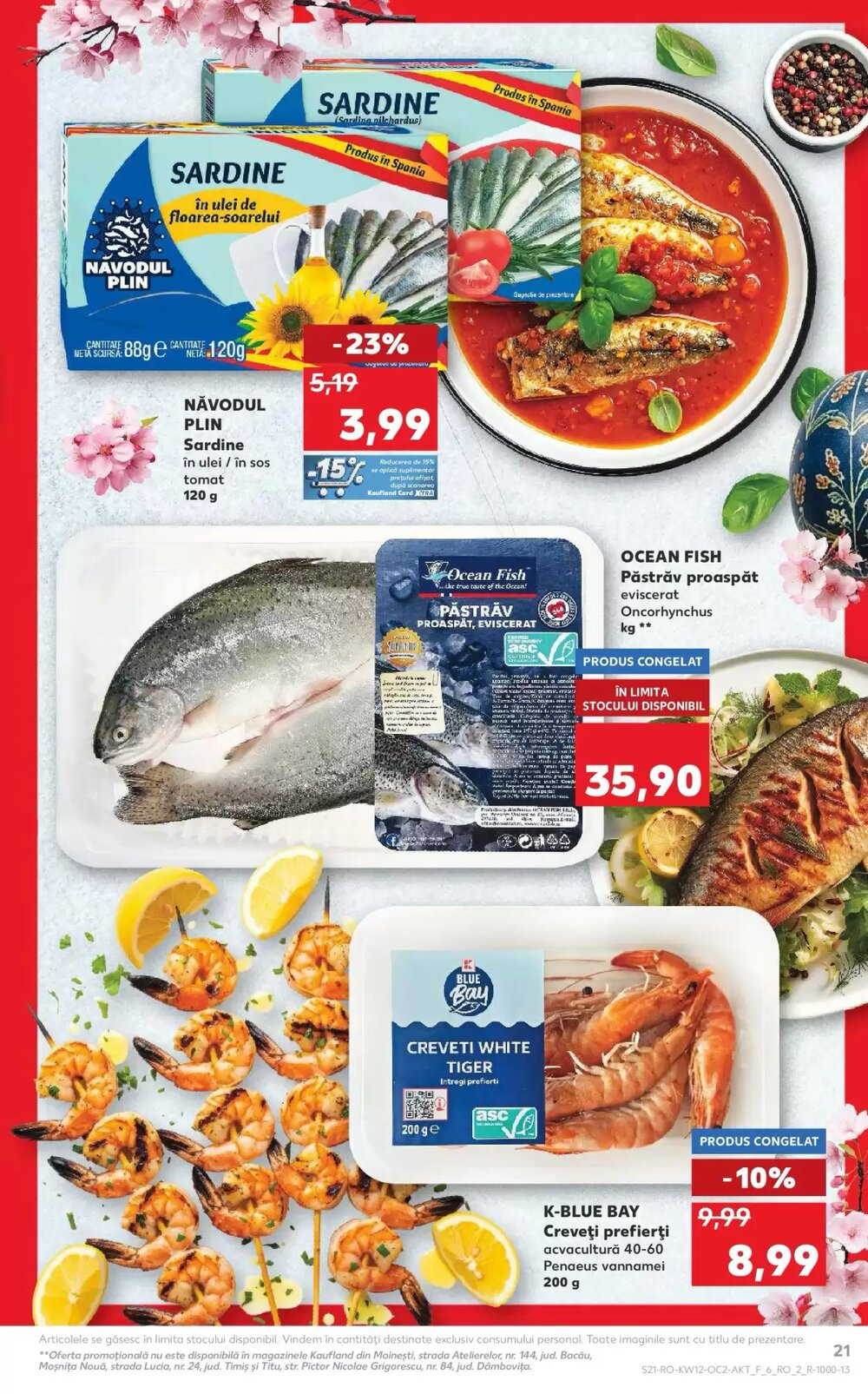 Catalogul cu oferte Kaufland valabil de la 18.03.2026 - Pagina 21.