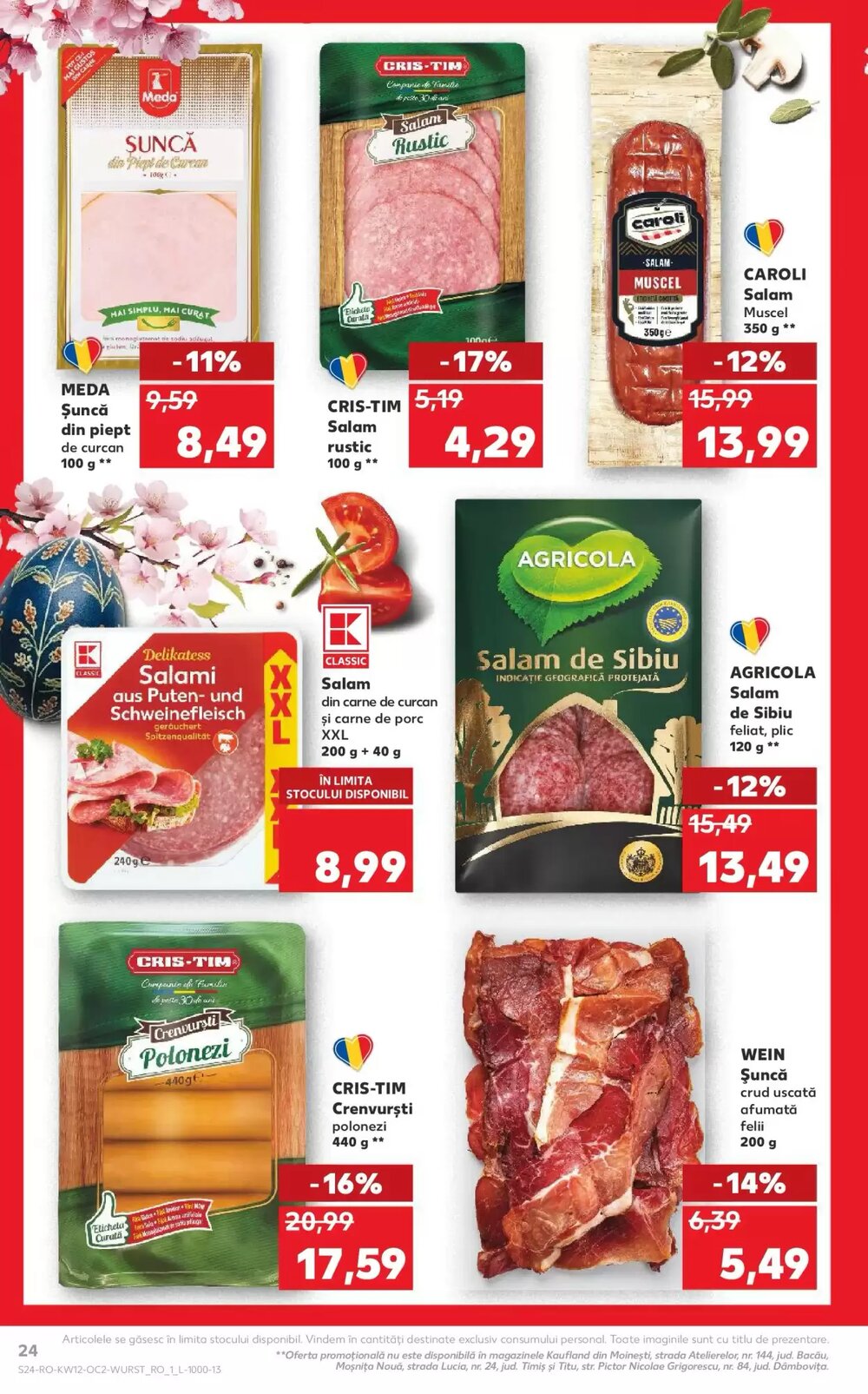 Catalogul cu oferte Kaufland valabil de la 18.03.2026 - Pagina 24.
