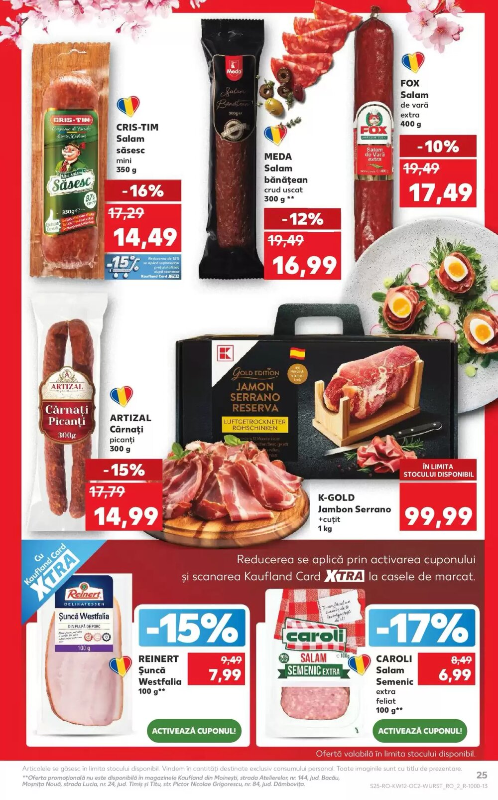 Catalogul cu oferte Kaufland valabil de la 18.03.2026 - Pagina 25.