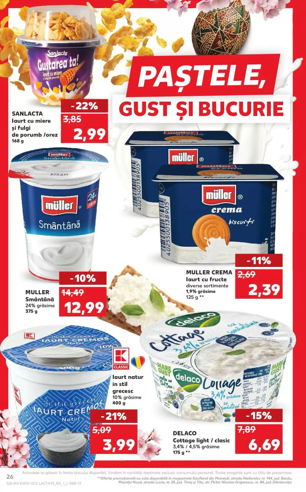 Catalogul cu oferte Kaufland valabil de la 18.03.2026 - Pagina 26.