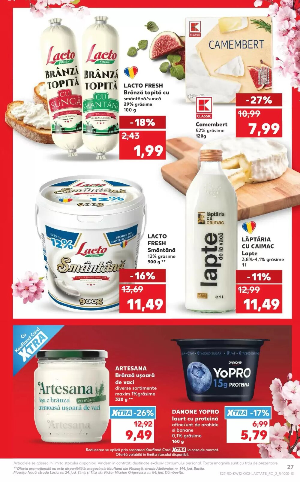 Catalogul cu oferte Kaufland valabil de la 18.03.2026 - Pagina 27.