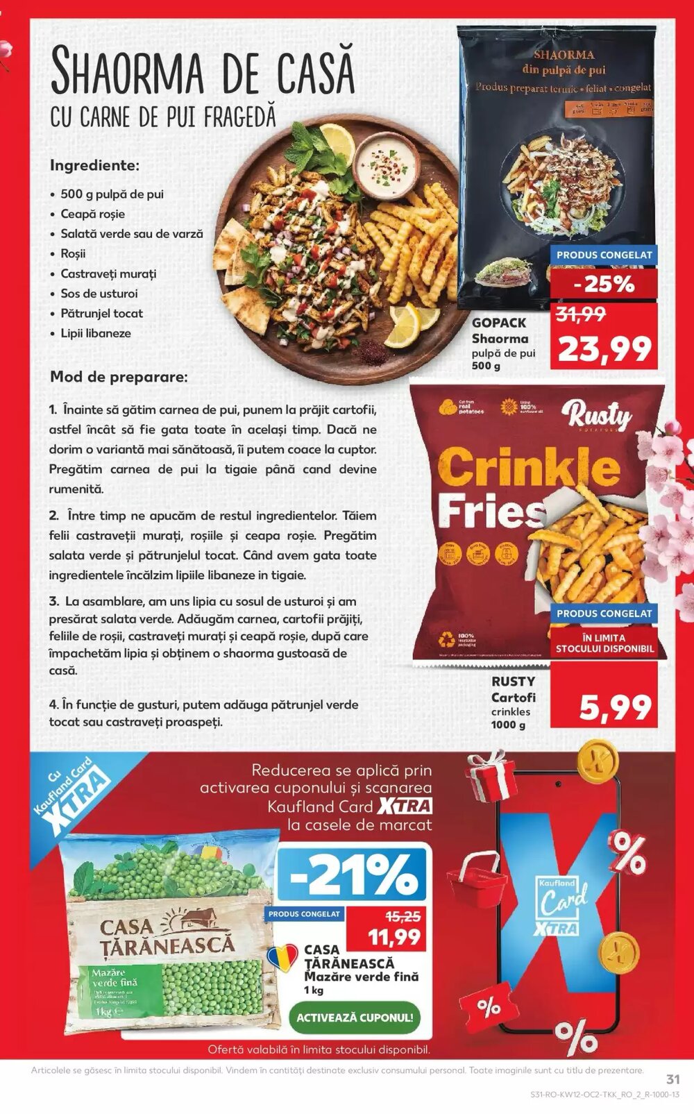 Catalogul cu oferte Kaufland valabil de la 18.03.2026 - Pagina 31.