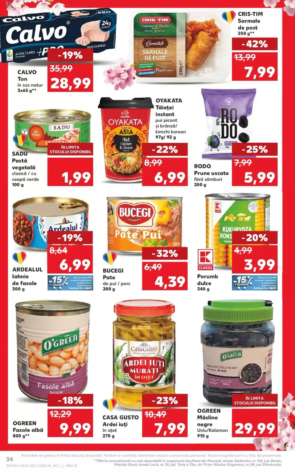 Catalogul cu oferte Kaufland valabil de la 18.03.2026 - Pagina 34.