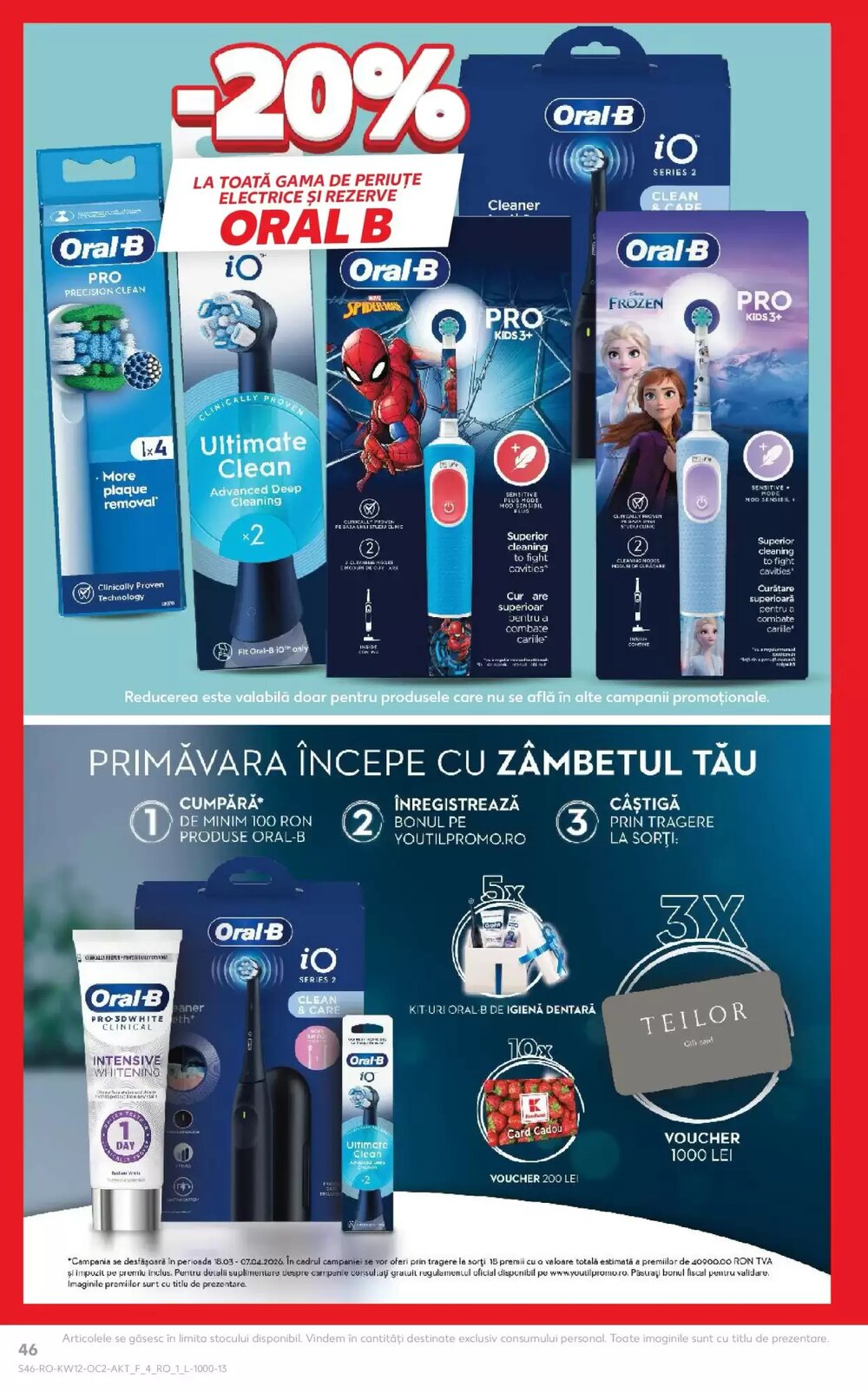 Catalogul cu oferte Kaufland valabil de la 18.03.2026 - Pagina 46.