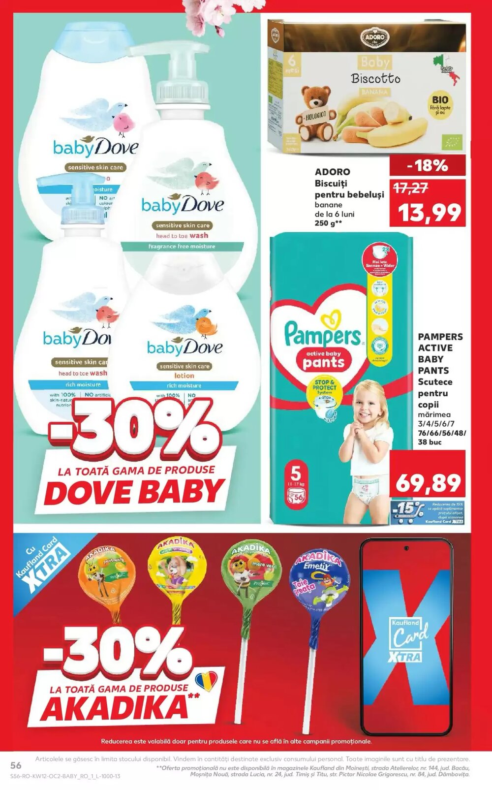 Catalogul cu oferte Kaufland valabil de la 18.03.2026 - Pagina 56.