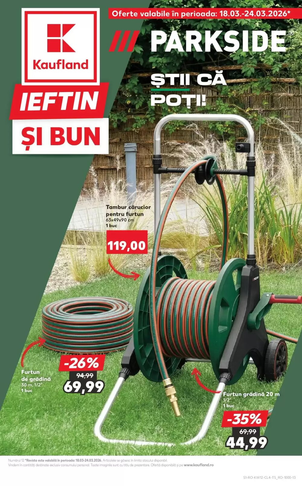 Catalogul cu oferte Kaufland valabil de la 18.03.2026 - Pagina 1.