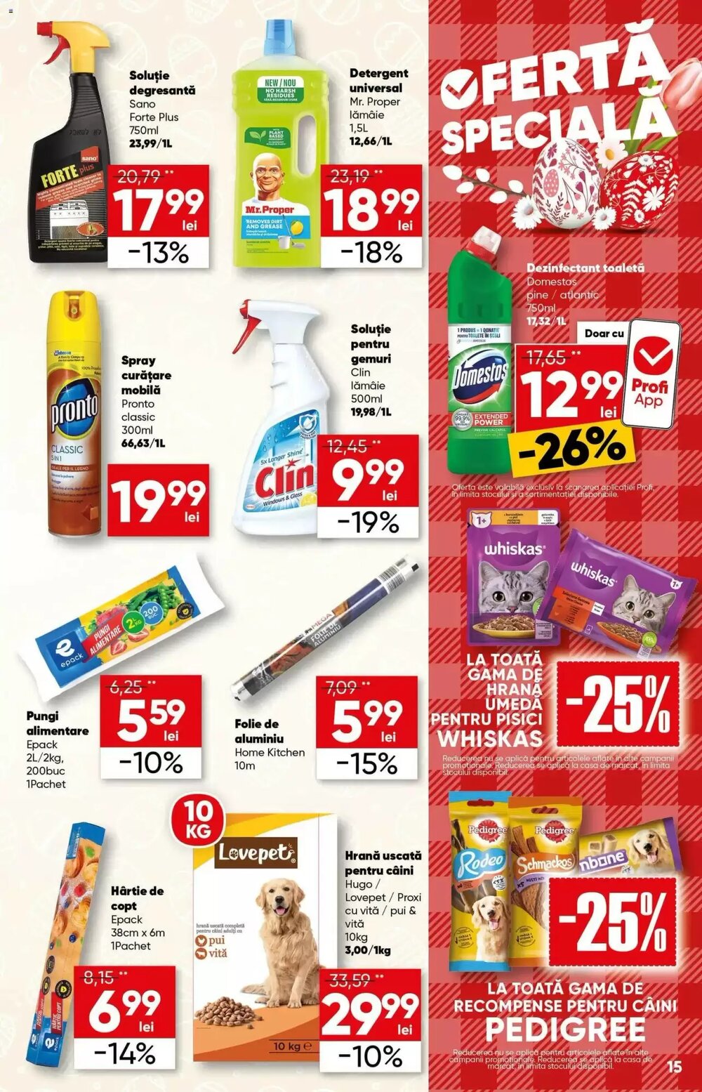 Catalogul cu oferte PROFI valabil de la 18.03.2026 - Pagina 15.
