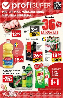 Catalogul cu oferte PROFI valabil de la 18.03.2026