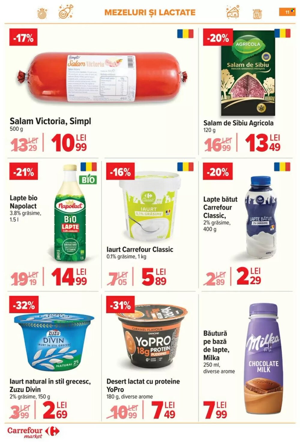 Catalogul cu oferte Carrefour Market valabil de la 18.03.2026 - Pagina 14.