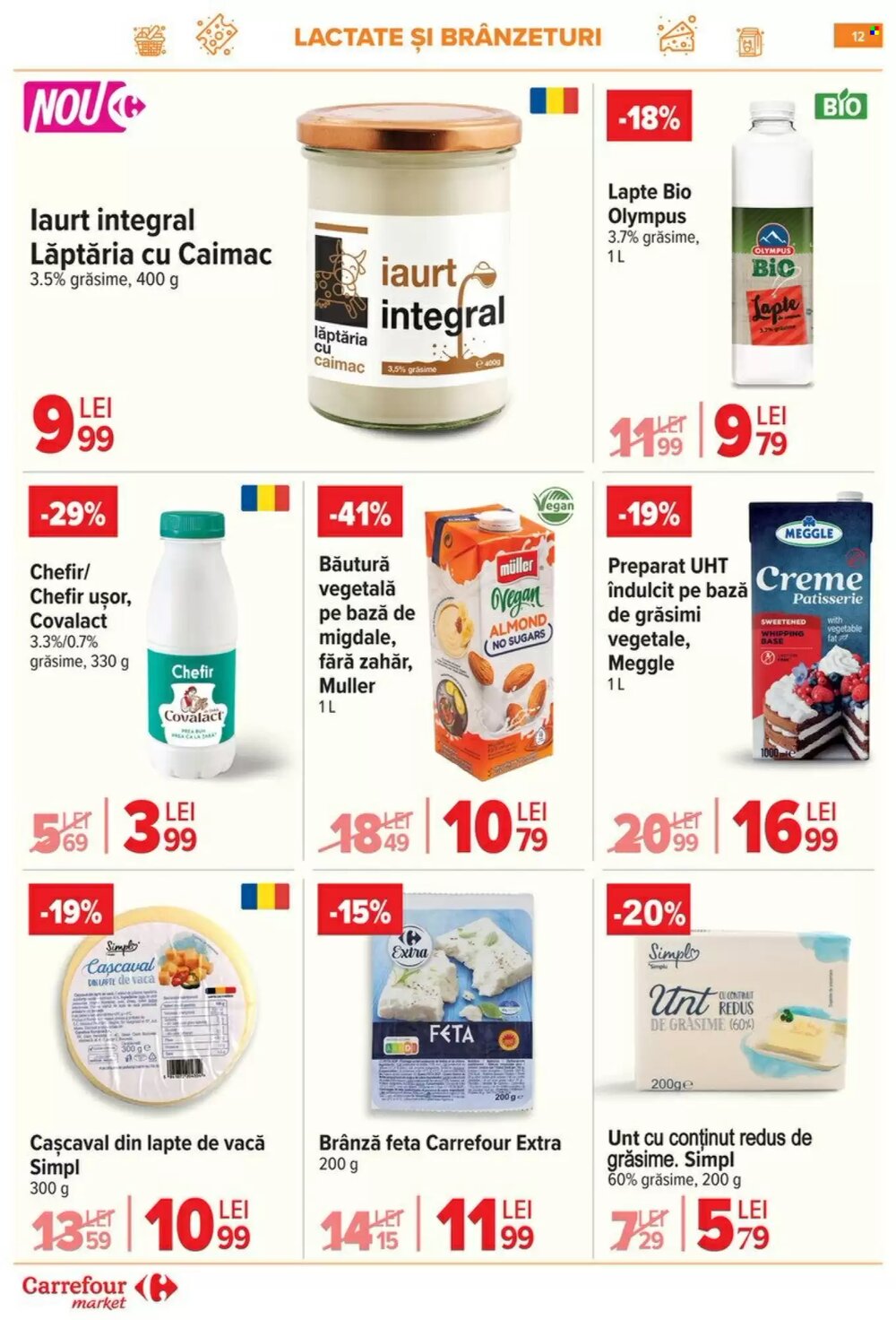 Catalogul cu oferte Carrefour Market valabil de la 18.03.2026 - Pagina 15.