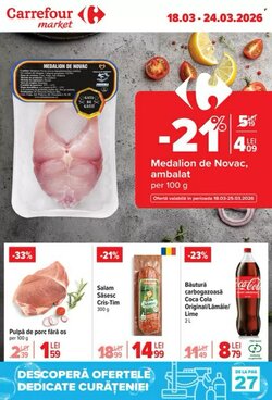 Catalogul cu oferte Carrefour Market valabil de la 18.03.2026